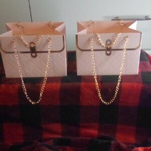 Pink And Gold Purse 👜 Gift Bags